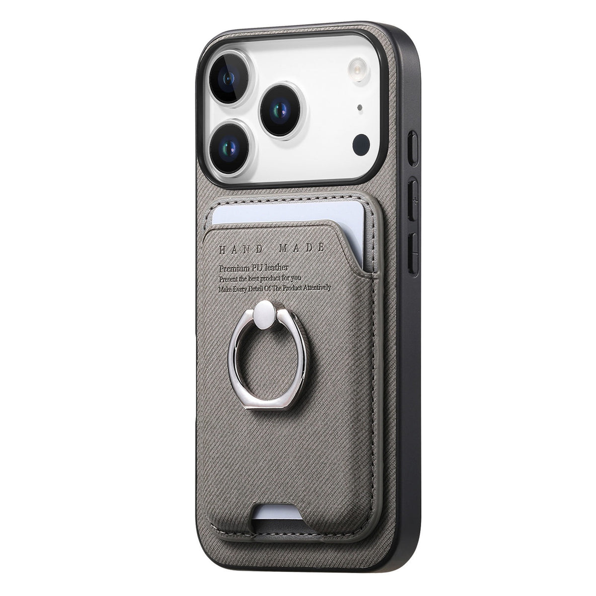 iPhone case wallet 16 & 17 pro max with ring