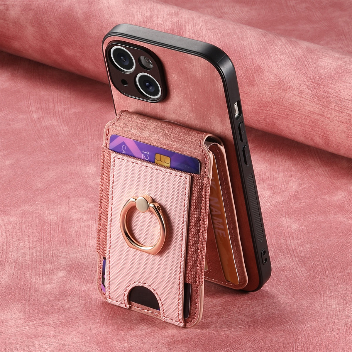iPhone case wallet 16 & 17 pro max with ring