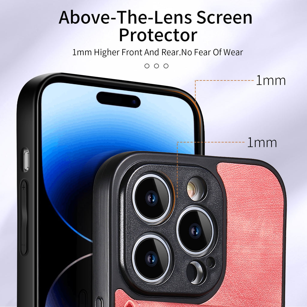 iPhone case wallet 16 & 17 pro max with bottom lock