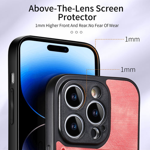 iPhone case wallet 16 & 17 pro max with bottom lock