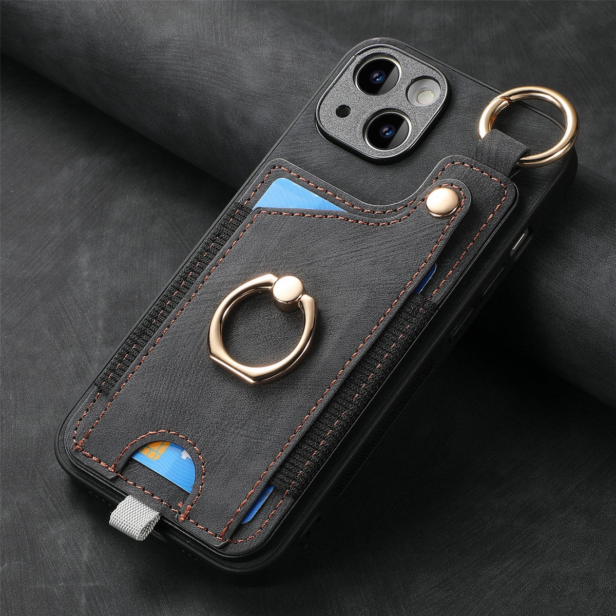iPhone case wallet 16 & 17 pro max with ring