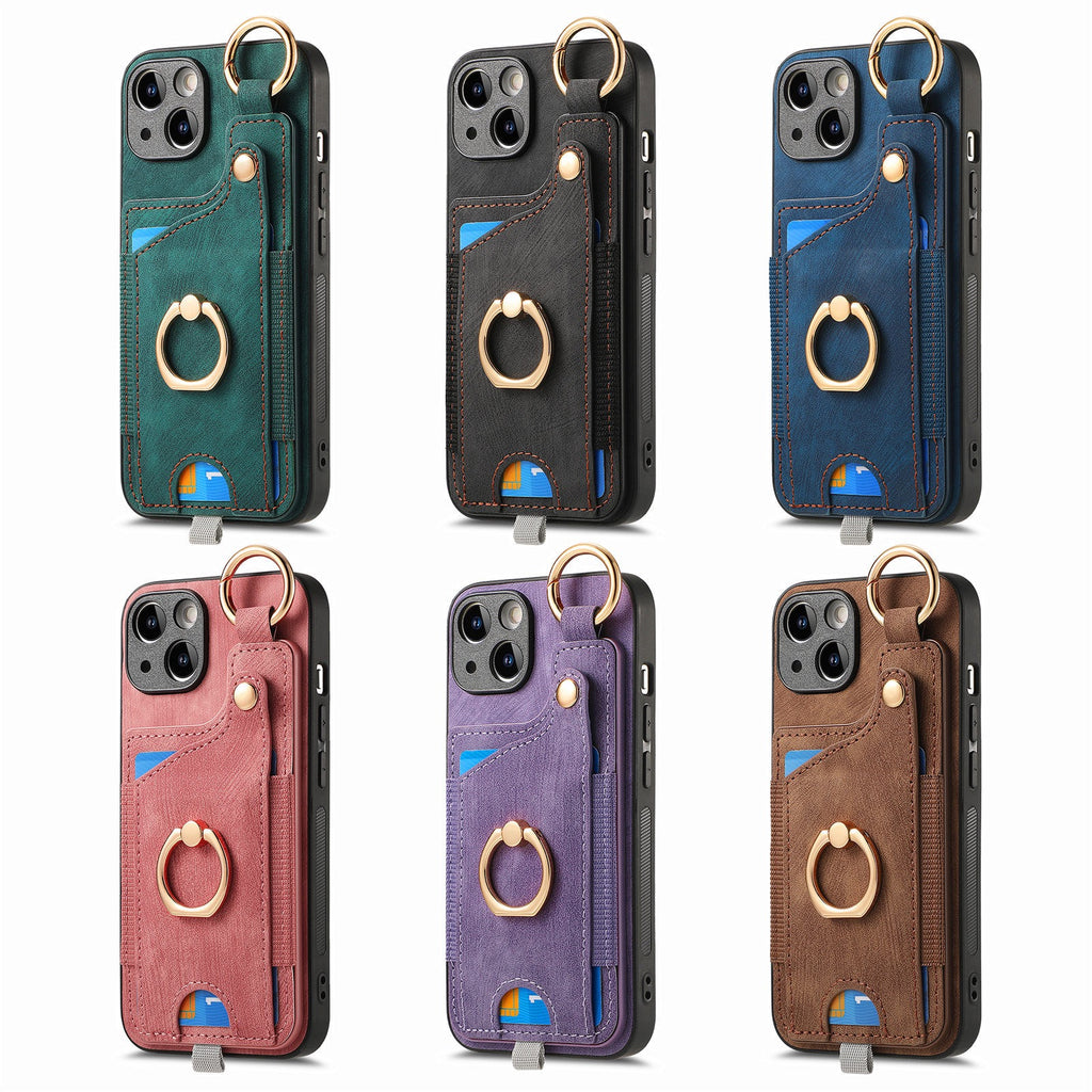 iPhone case wallet 16 & 17 pro max with ring