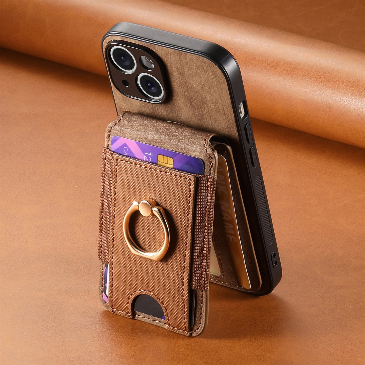 iPhone case wallet 16 & 17 pro max with ring