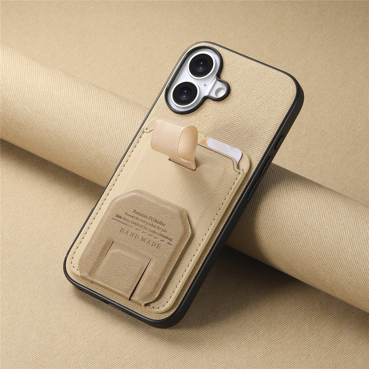 iPhone case wallet 16 & 17 pro max with stand