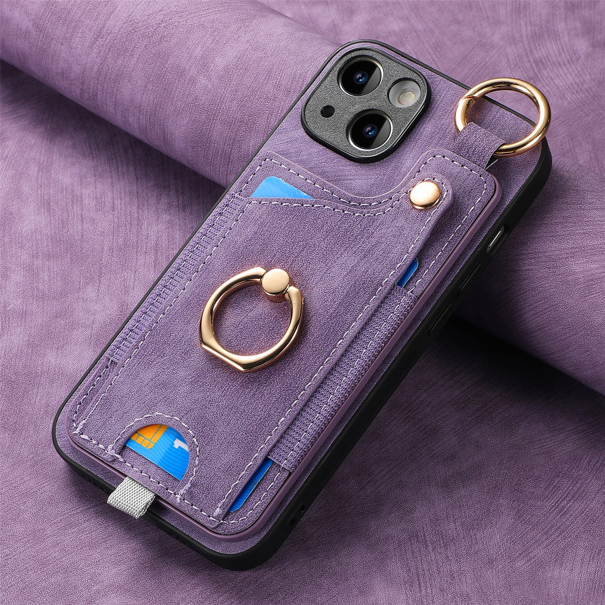 iPhone case wallet 16 & 17 pro max with ring