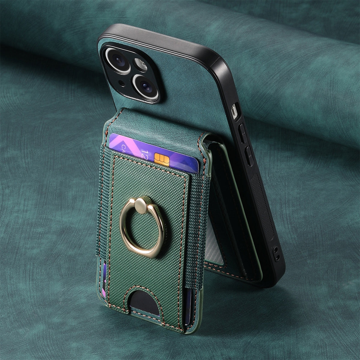 iPhone case wallet 16 & 17 pro max with ring