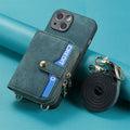 iPhone case wallet 16 & 17 pro max with bottom lock