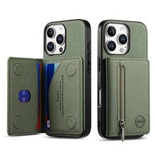iPhone case wallet 16 & 17 pro max with zipper