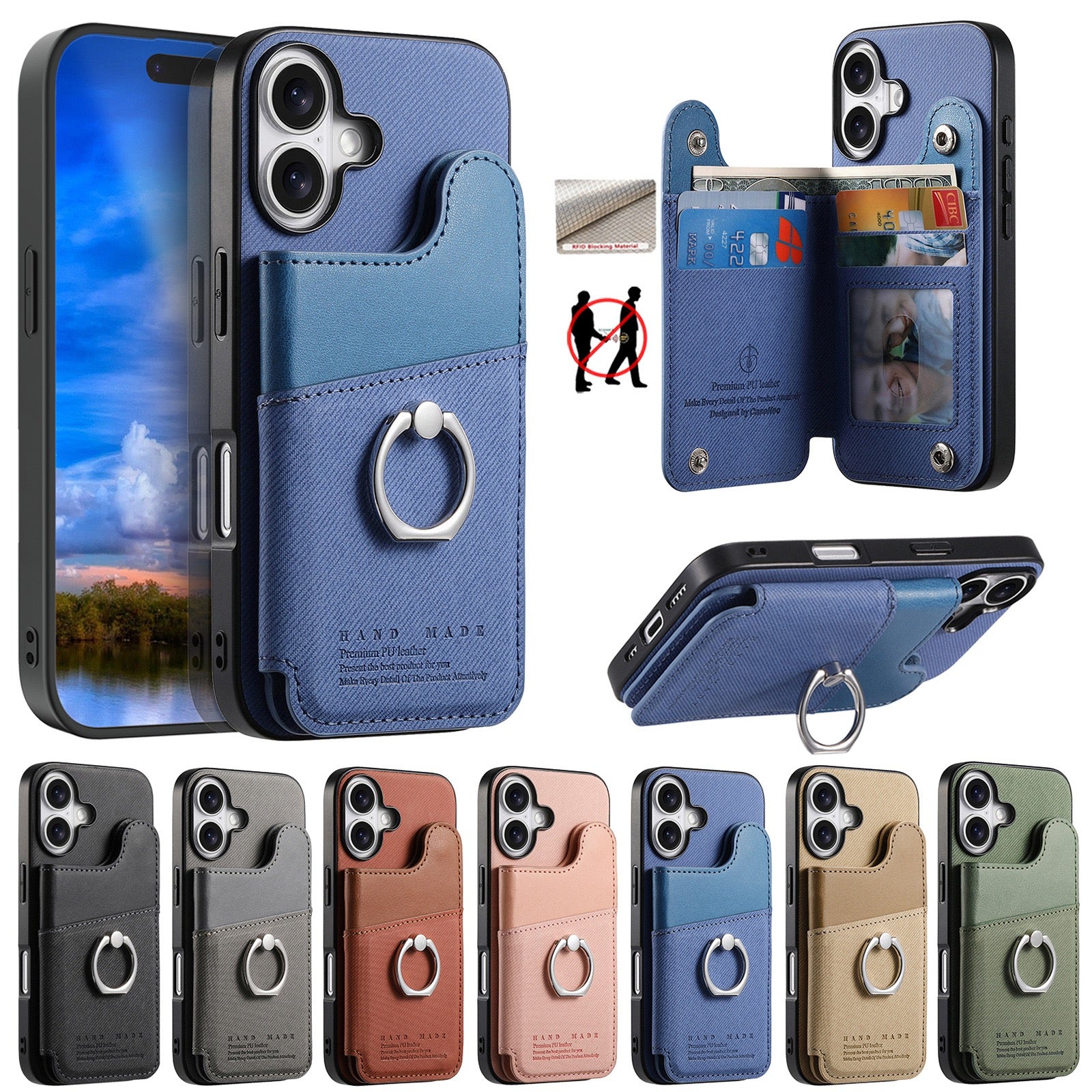 iPhone case wallet 16 & 17 pro max