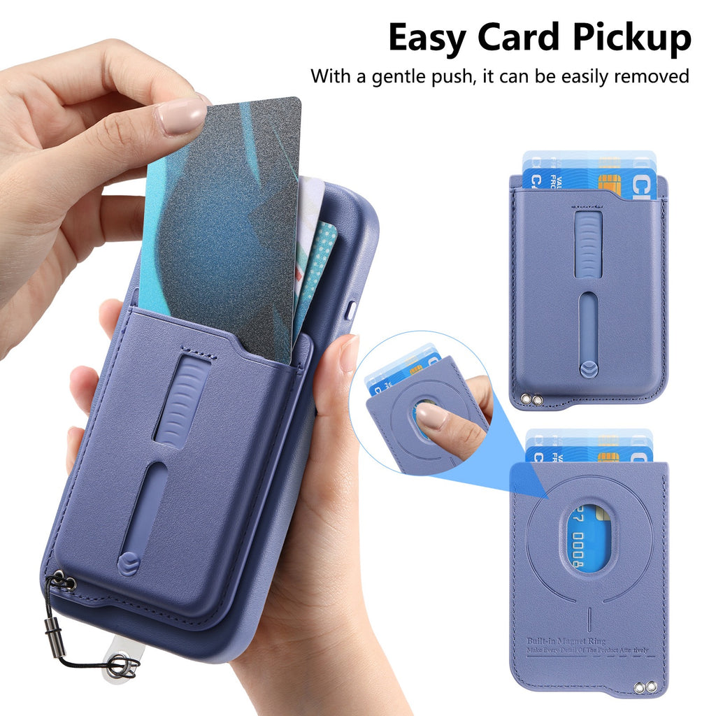 Wallet iPhone Case with Wrist Strap – Card Holder & Crossbody | iPhone 16, 17 & 18 Pro Max
