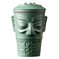 Handcrafted Ceramic Sanxingdui Coffee Cup & Teacup with Infuser
